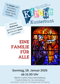 Kirche Kunterbunt 19.1.2025